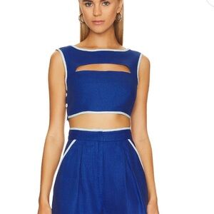 Chic and comfy Top and short